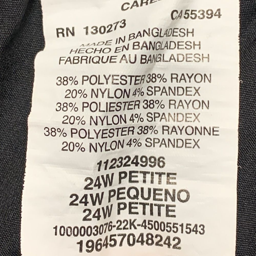 Womens NWT LEE Plus Straight Mid Rise Wrinkle Free Casual Dress Pants - Picture 6 of 7